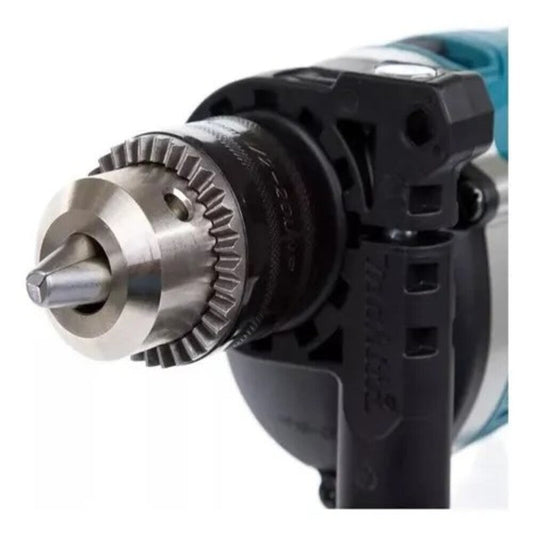 Taladro con Percutor Eléctrico Makita 13mm 220V 710W con mandril con llave
