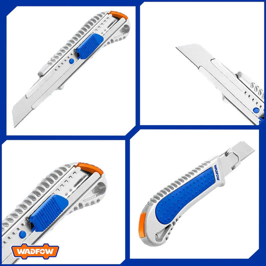 Cutter Metalico Auto-Lock 18 X 100 Mm