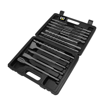 Kit de mechas y cinceles SDS plus 17 Piezas con maletín · CAT