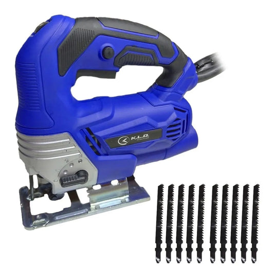 Sierra Caladora 700 W + 10 Hojas Para Madera