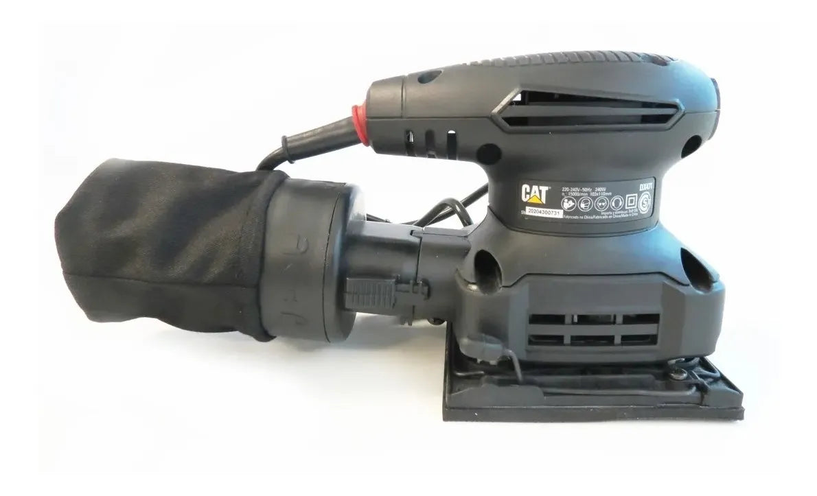 Lijadora de Palma Orbital base cuadrada CAT  240 W