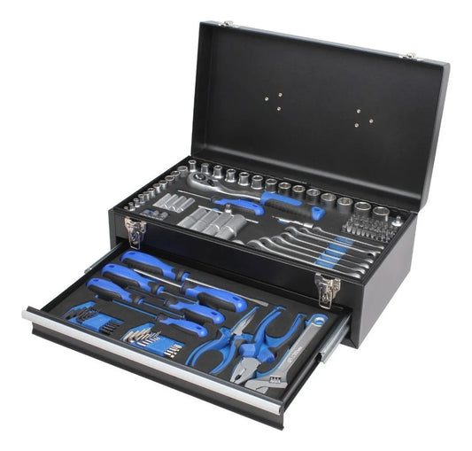 Set De Herramientas 133 Piezas Con Caja Metálica