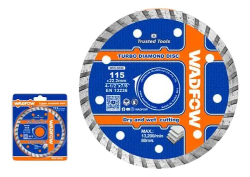 Disco Diamantado Turbo 115Mm