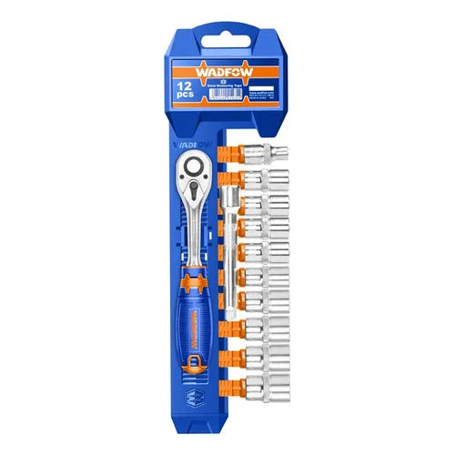 Jgo De Tubos Con Crique De 1/4" 12 Pzs