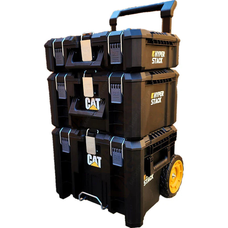 Carro Caja De Herramientas Apilable Cat 3 Modulos Con Ruedas