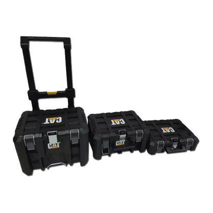 Carro Caja De Herramientas Apilable Cat 3 Modulos Con Ruedas