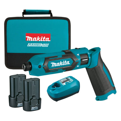 Atornillador Makita Impacto 18 V 110N·m con 2 Baterías y Cargador